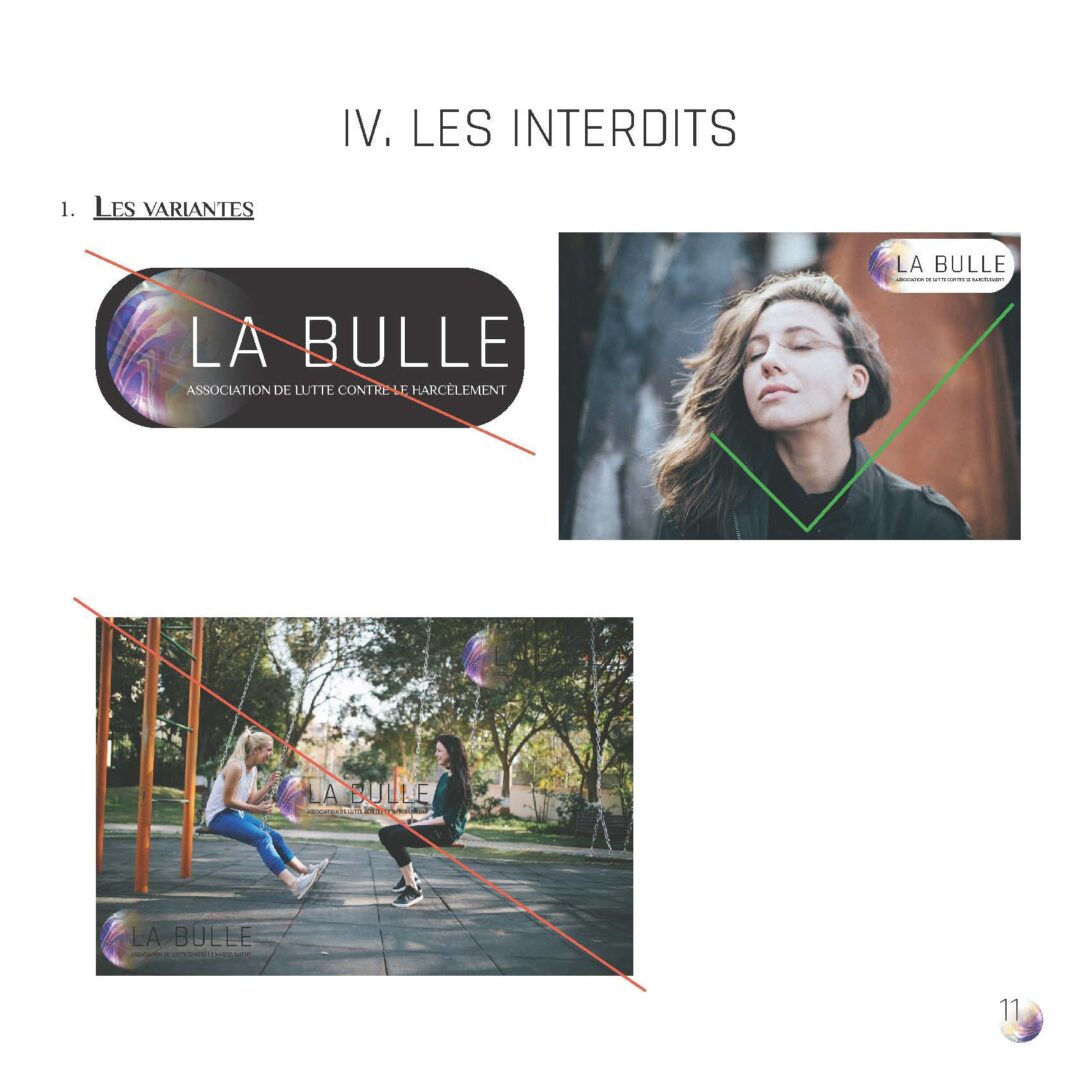 La Bulle - Charte graphique - P11