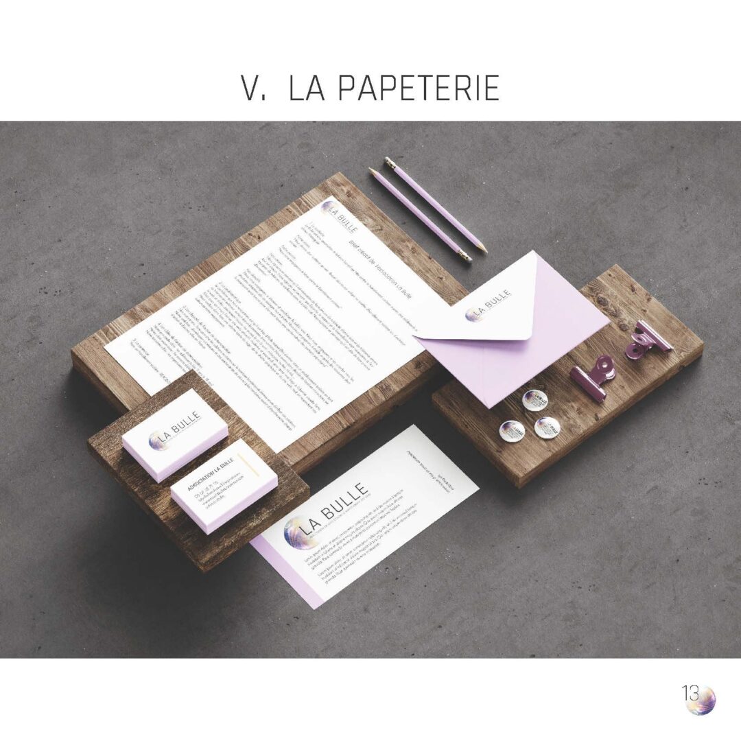 La Bulle - Charte graphique - P13
