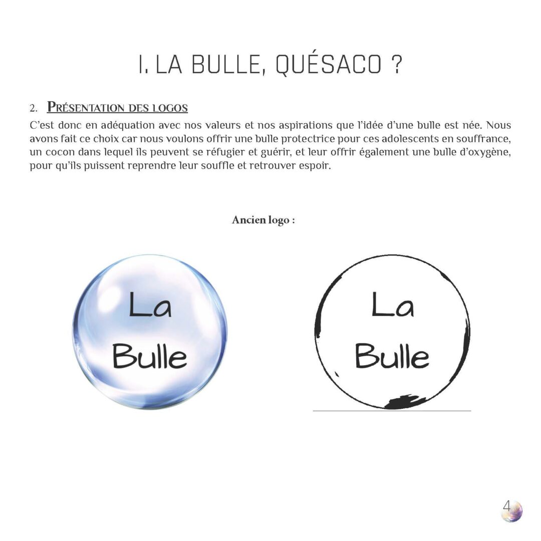 La Bulle - Charte graphique - P4