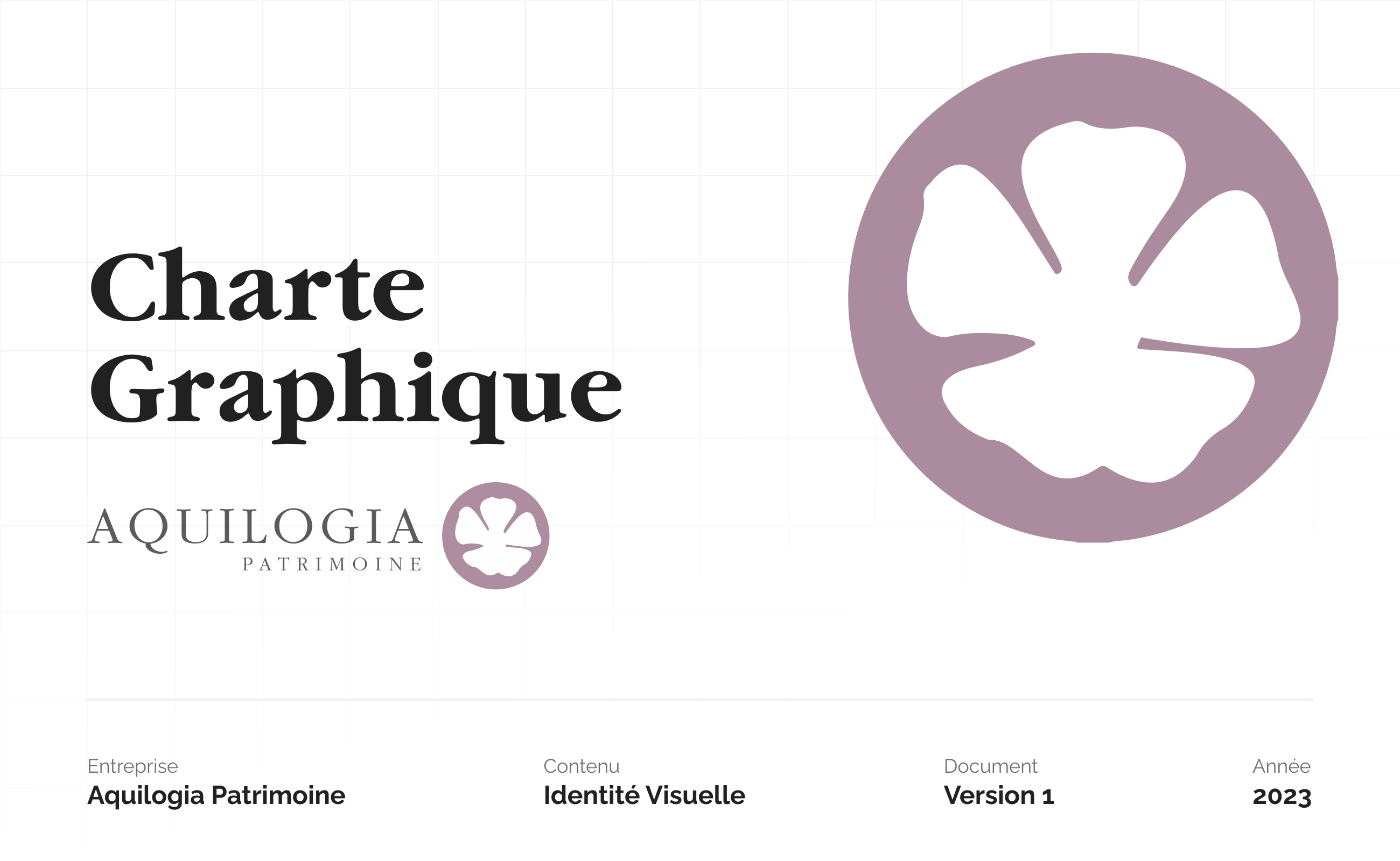 Refonte complète - Charte graphique - page 1
