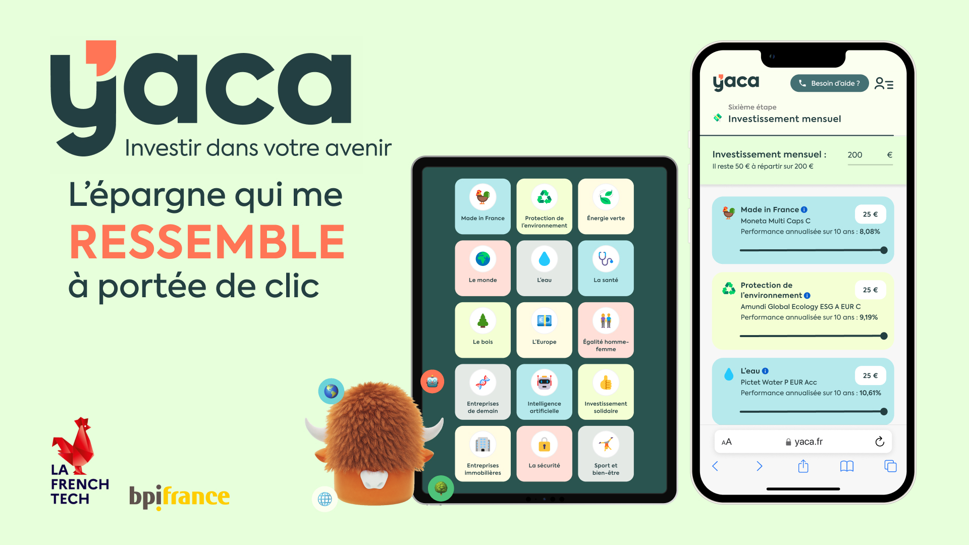Web app' Yaca - Slide 01